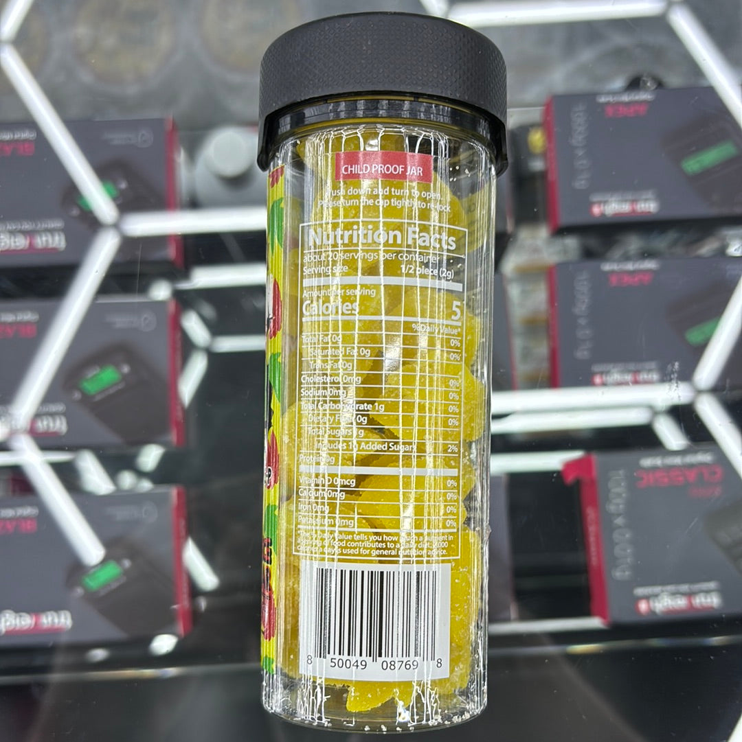 The demon gummies sour lemonade,5000 MG per jar
