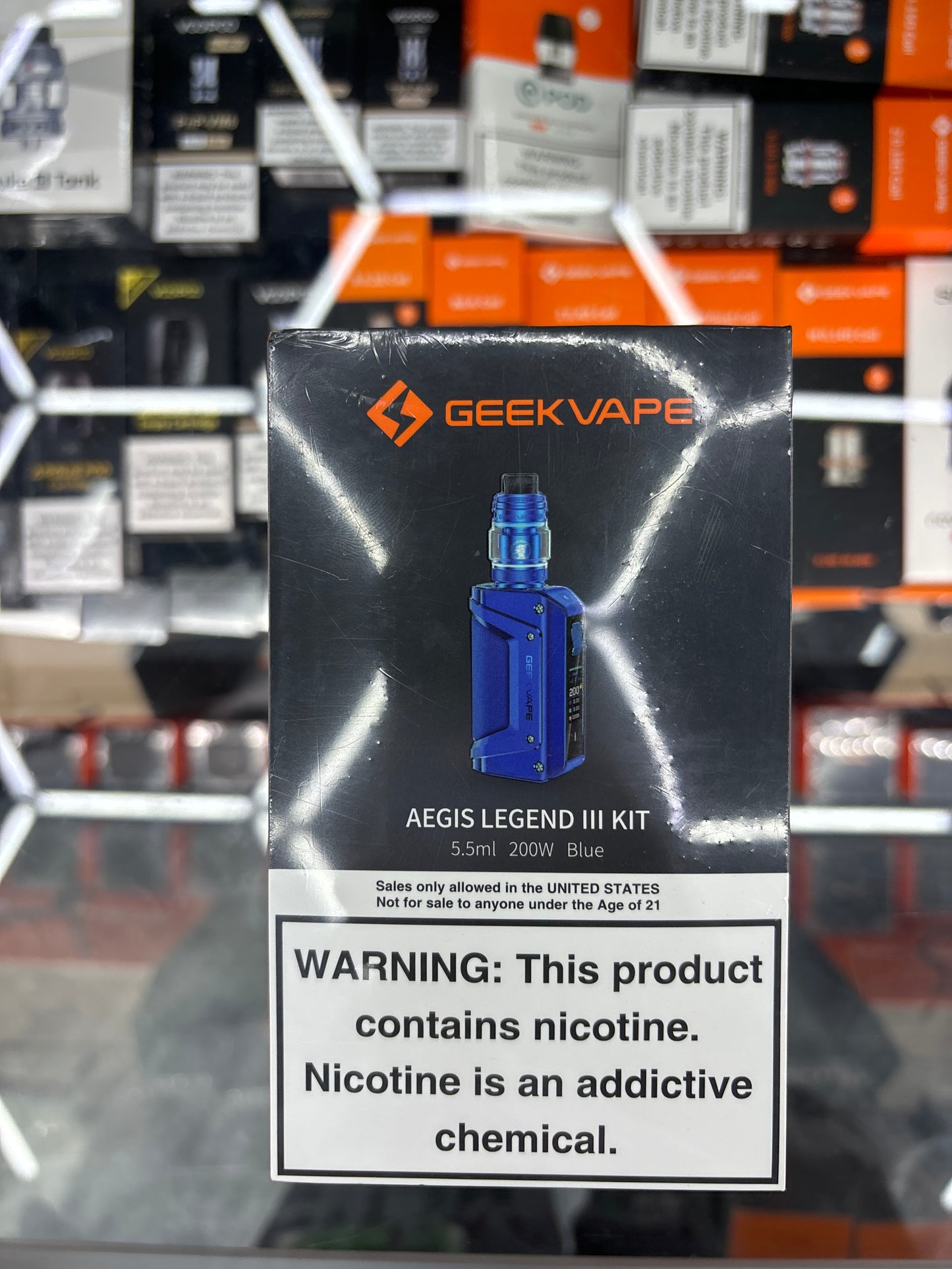 Geekvape aegis legend 3 kit blue
