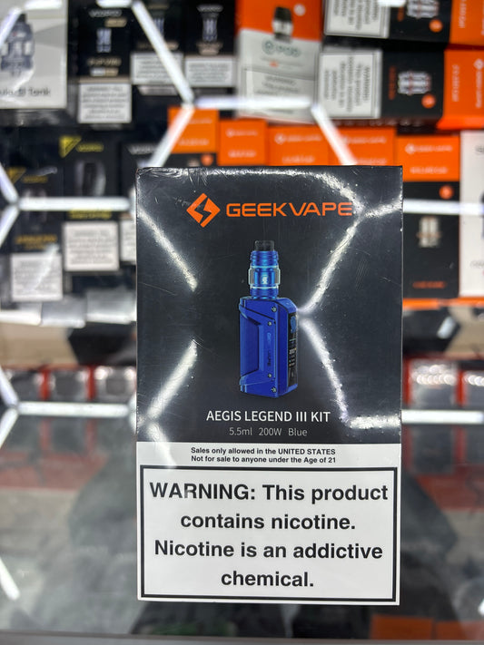 Geekvape aegis legend 3 kit blue