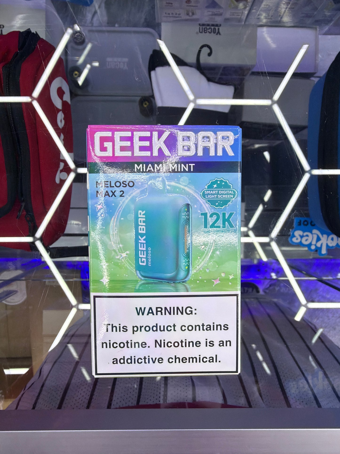 GeekBar Meloso Max 2 12k hits Miami mint