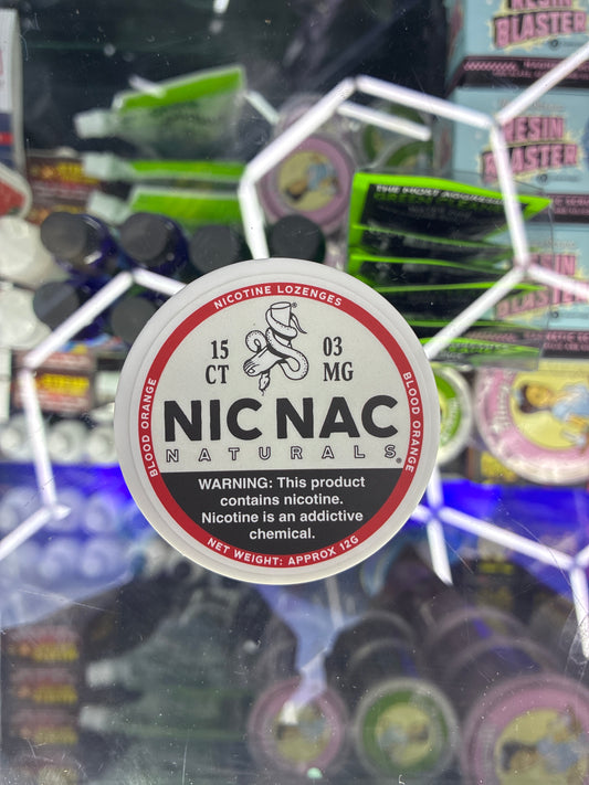 NICNAC NATURALS 15ct 03mg blood orange