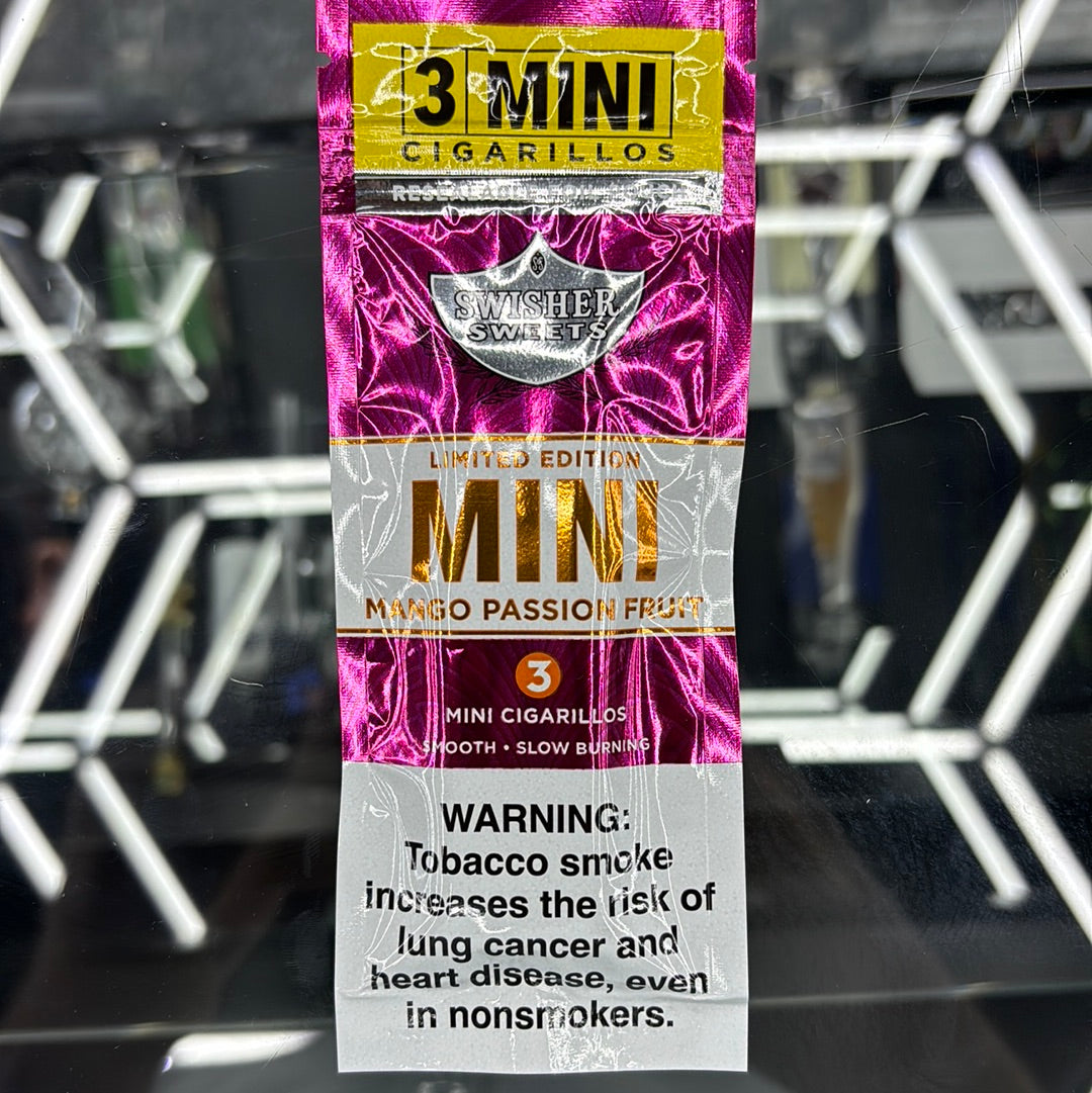 Swisher sweets mini mango passion fruit 3mini cigarillos