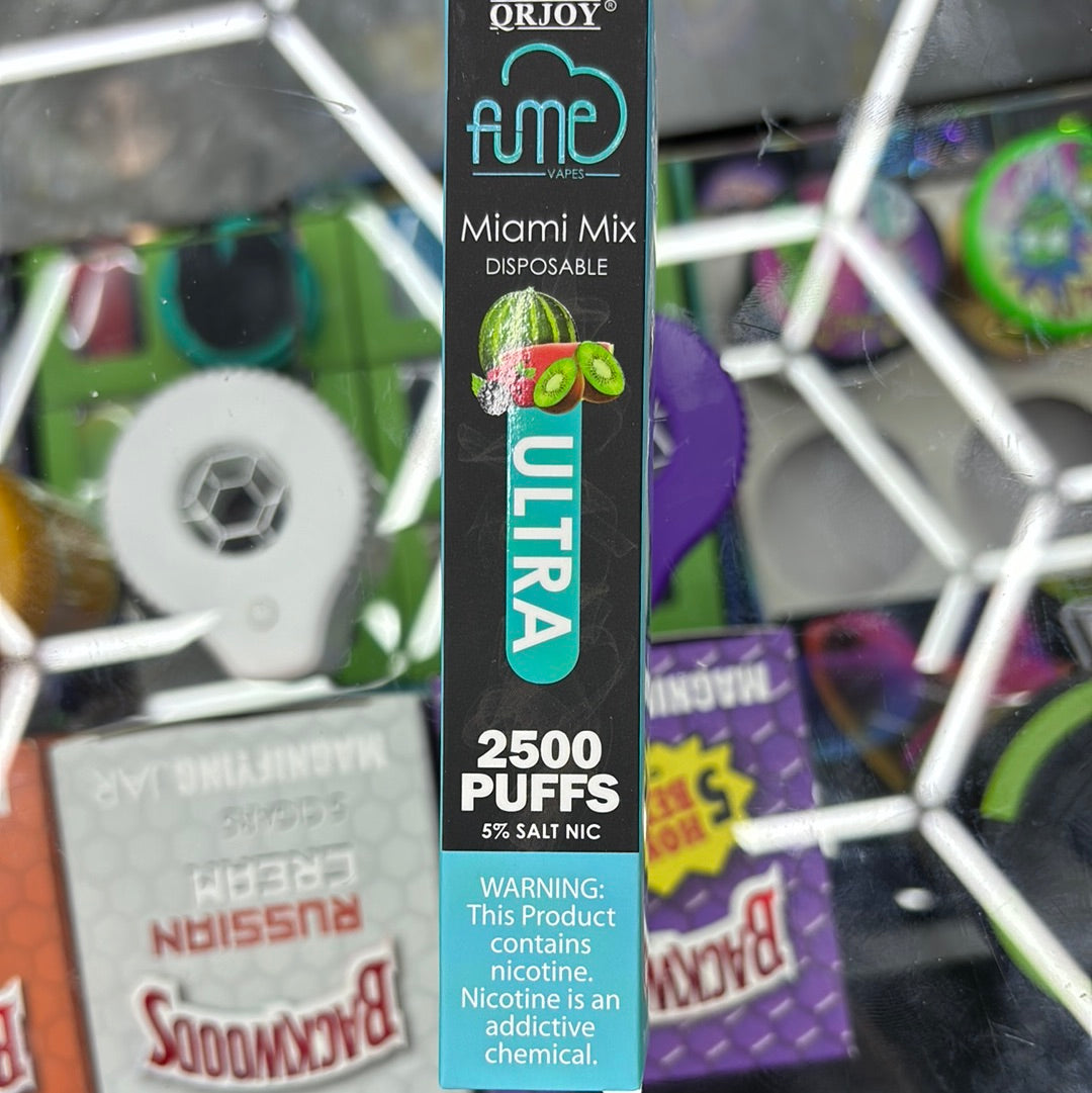 Fume Miami mix ultra 2500 puffs