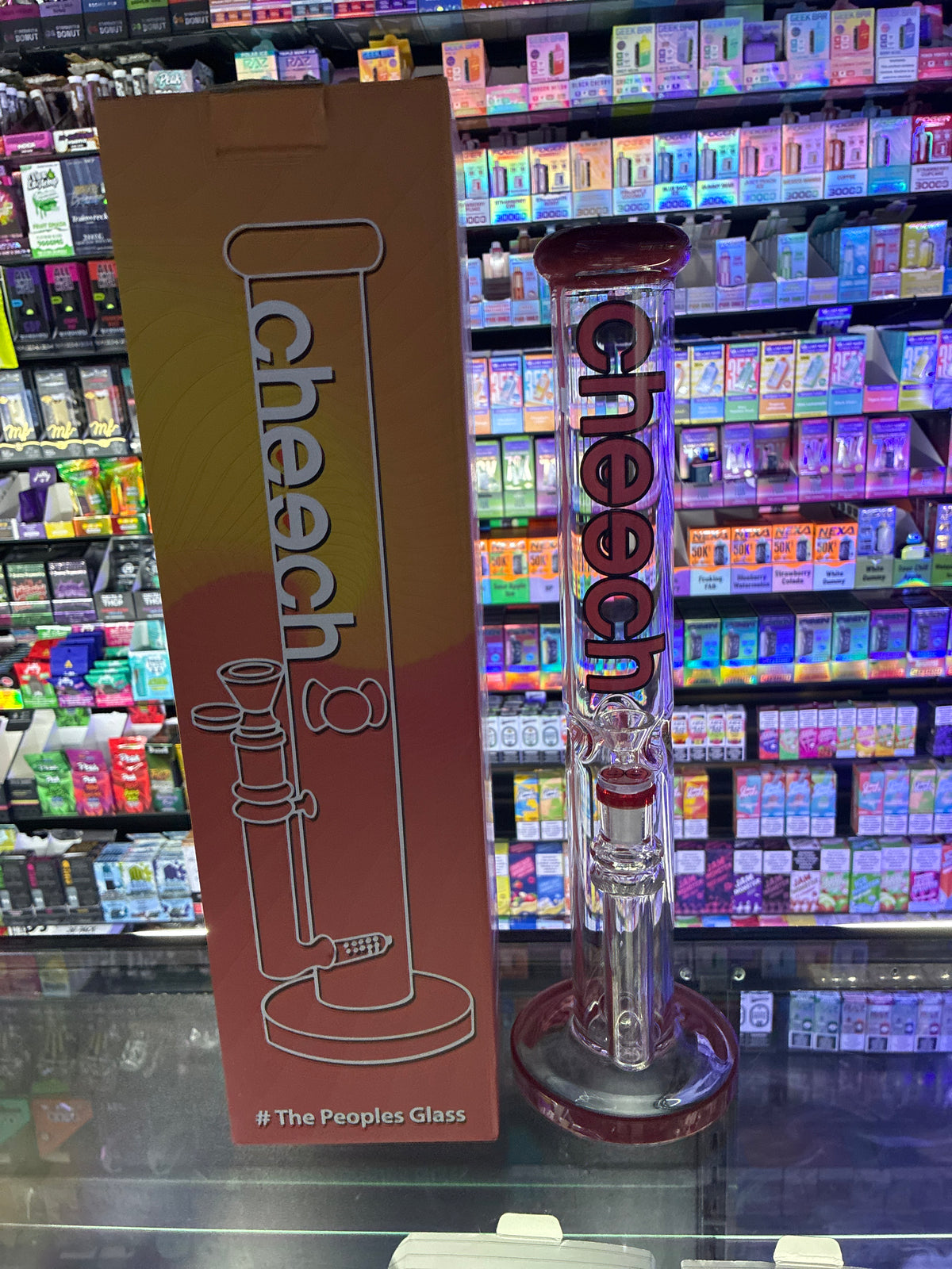 Cheech Trio of trouble glass edition Ch-114 red