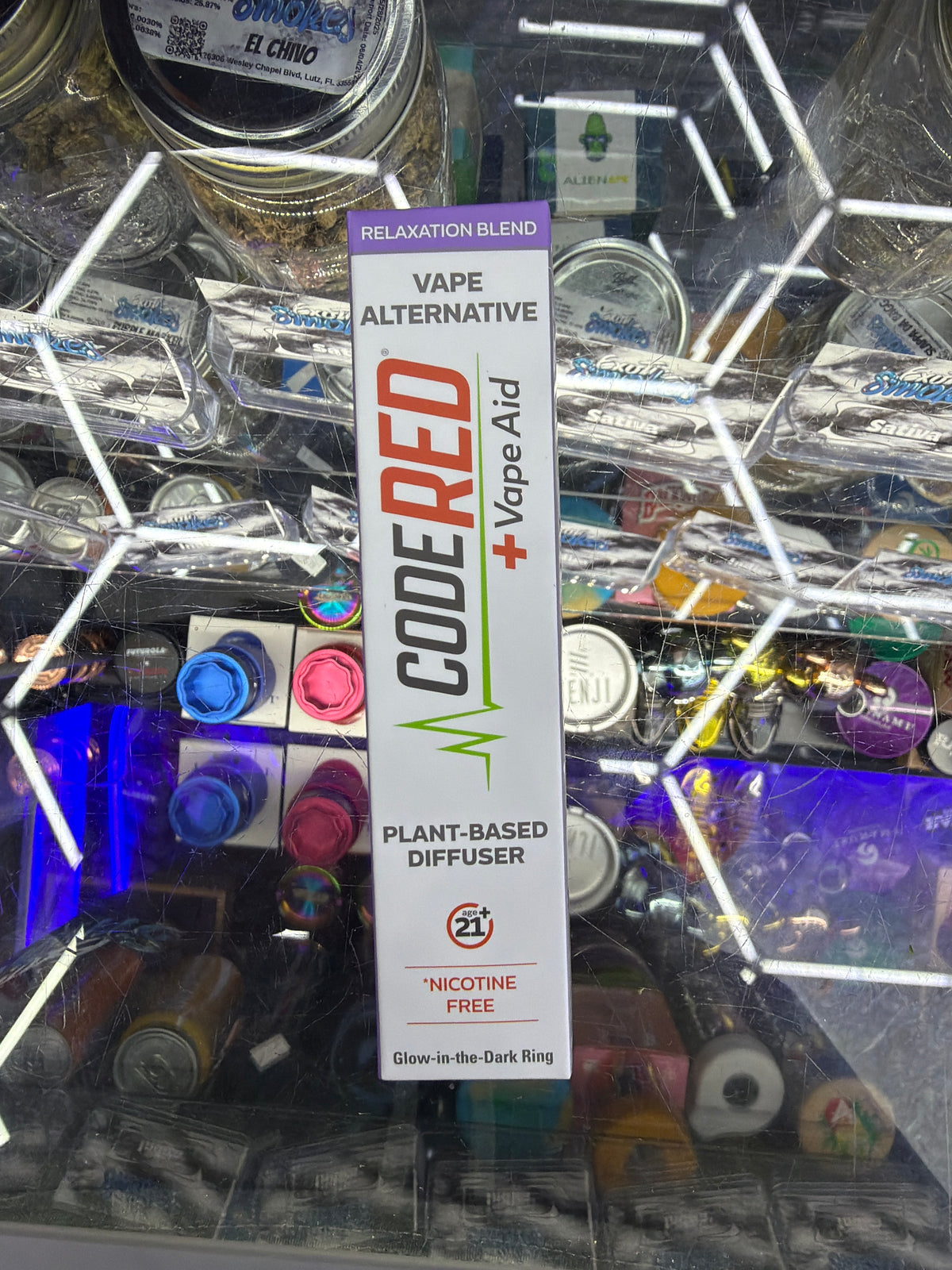 Vape+aid Code red vape alternative nicotine free lavendar & chamomile