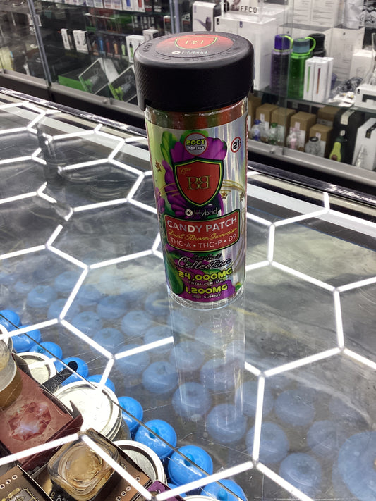 BB thca dual flavor gummies 1200mgx20ct candy patch