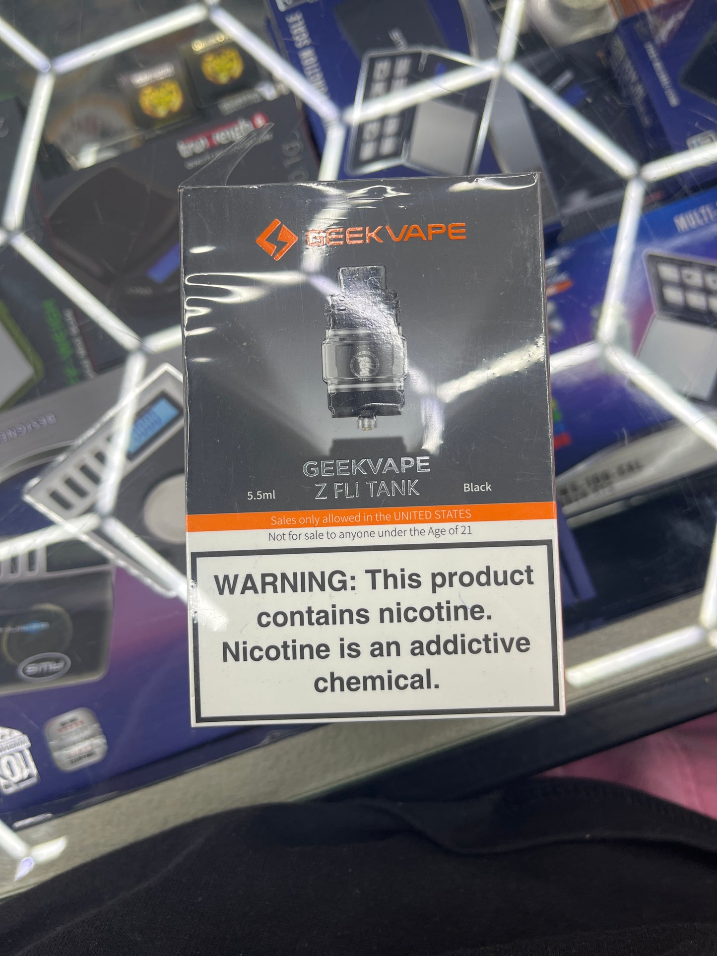 Geek Vape Z fli  tank 5.5ml black