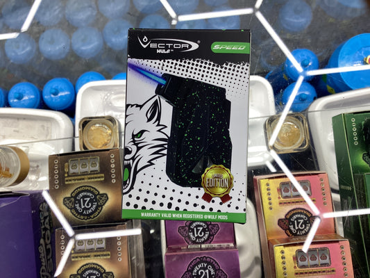 Vector Wulf speed limited edition black and green