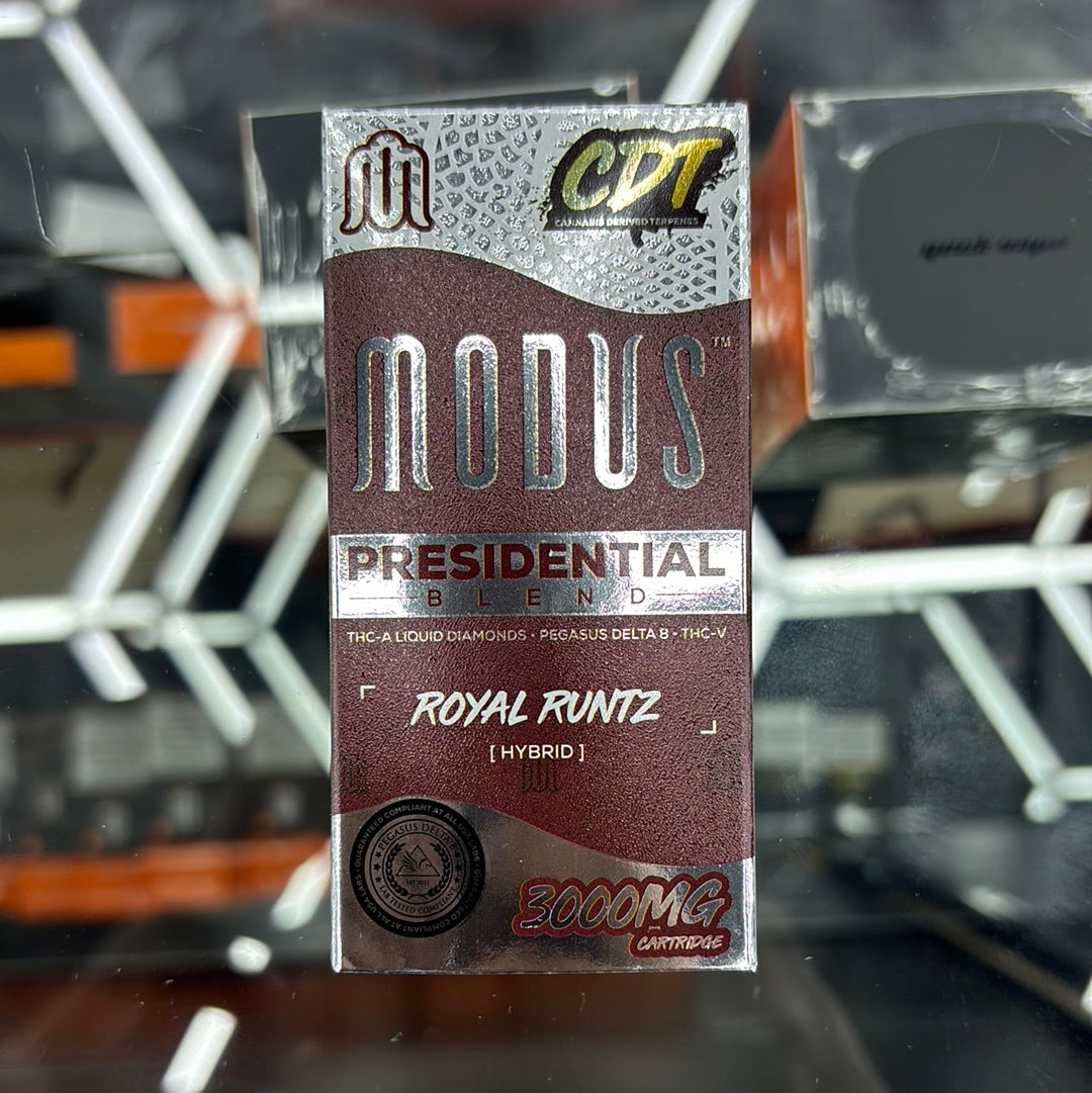 Modus presidential blend royal runtz hybrid 3g cartridge