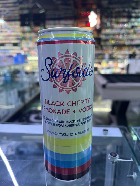 Sunrise black cherry lemonade + vodka