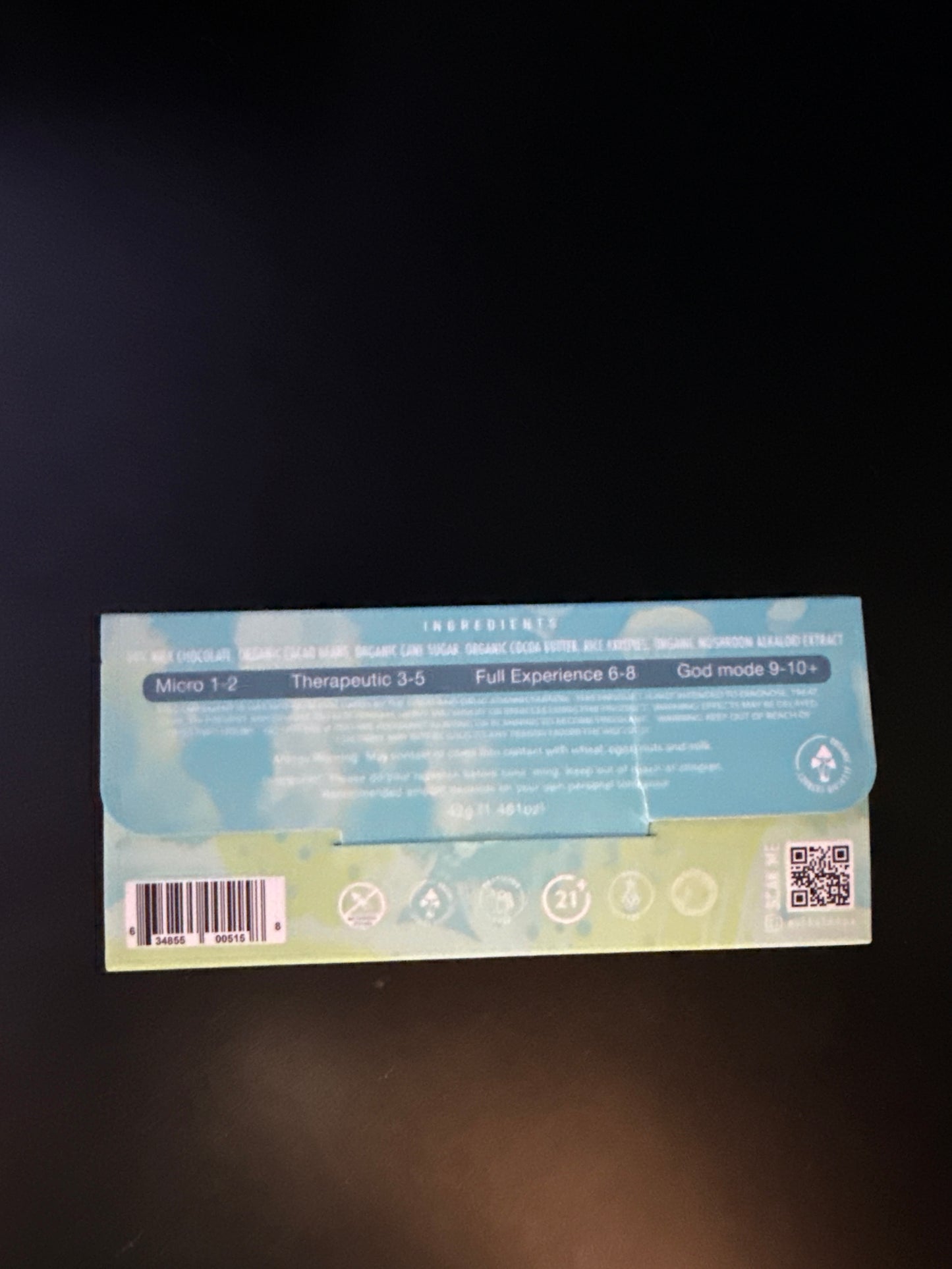 Rize 5g mushroom milk crunch