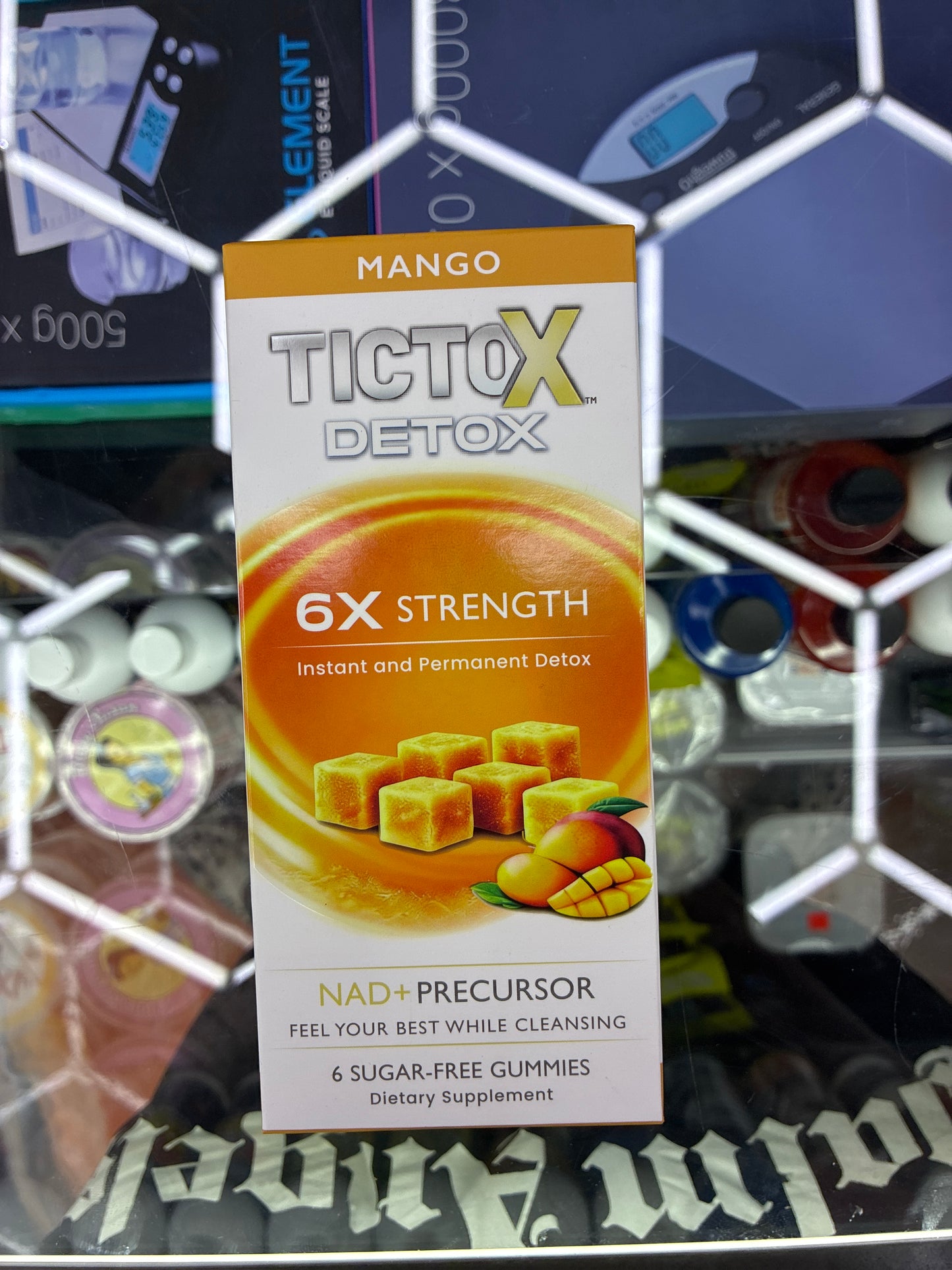 TicTox Detox Gummies 6x Strength Mango