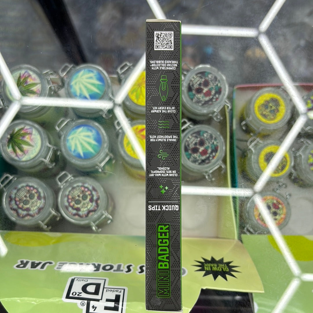 Mini badger green nectar collector