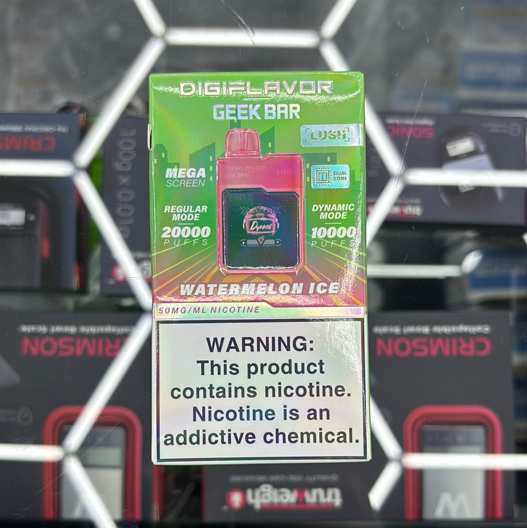 Geekbar 20,000 puffs watermelon ice