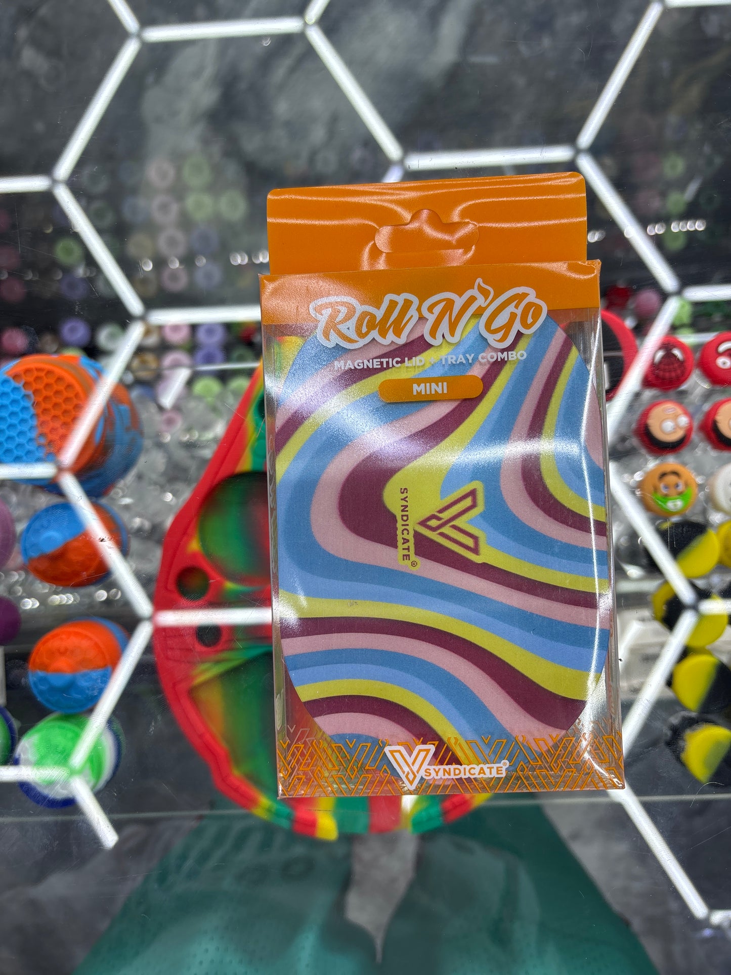 Roll n go mini magnetic lid plus tray combo