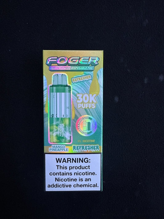 Fogger switch pro disposable pod 30k puffs Mango pineapple refresher