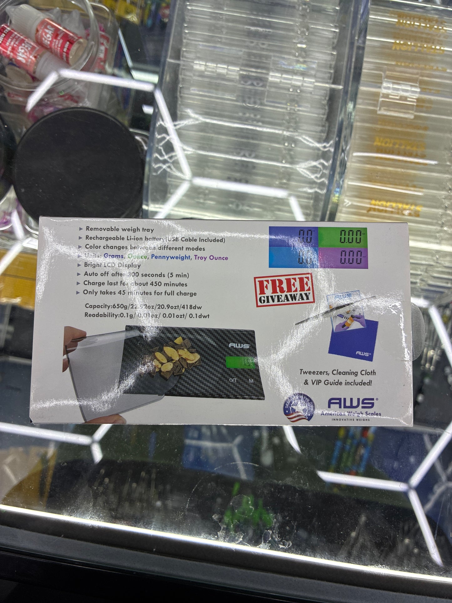 Aws scoop 650 black scale