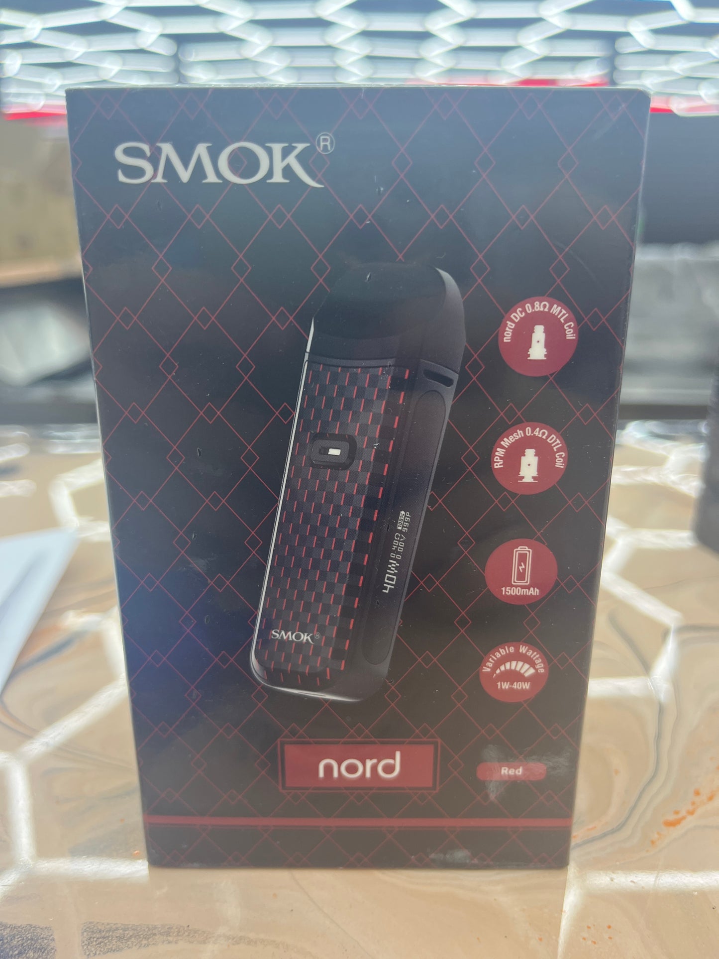 Smok nord 2 kit red