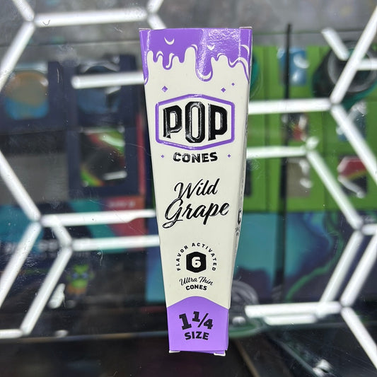 Pop cones wild grape six pack 1 1/4