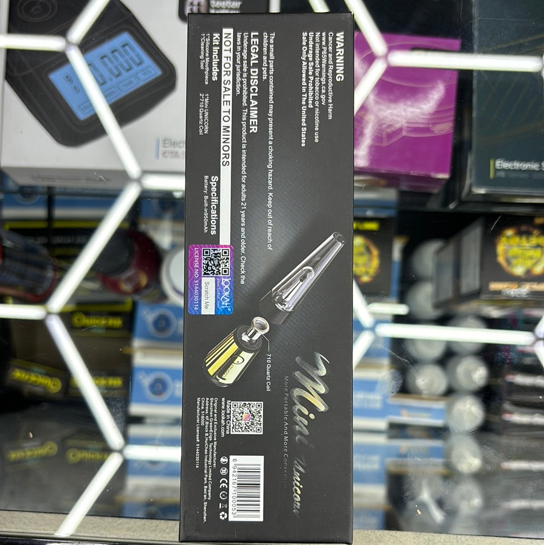 Lookah mini unicorn gold