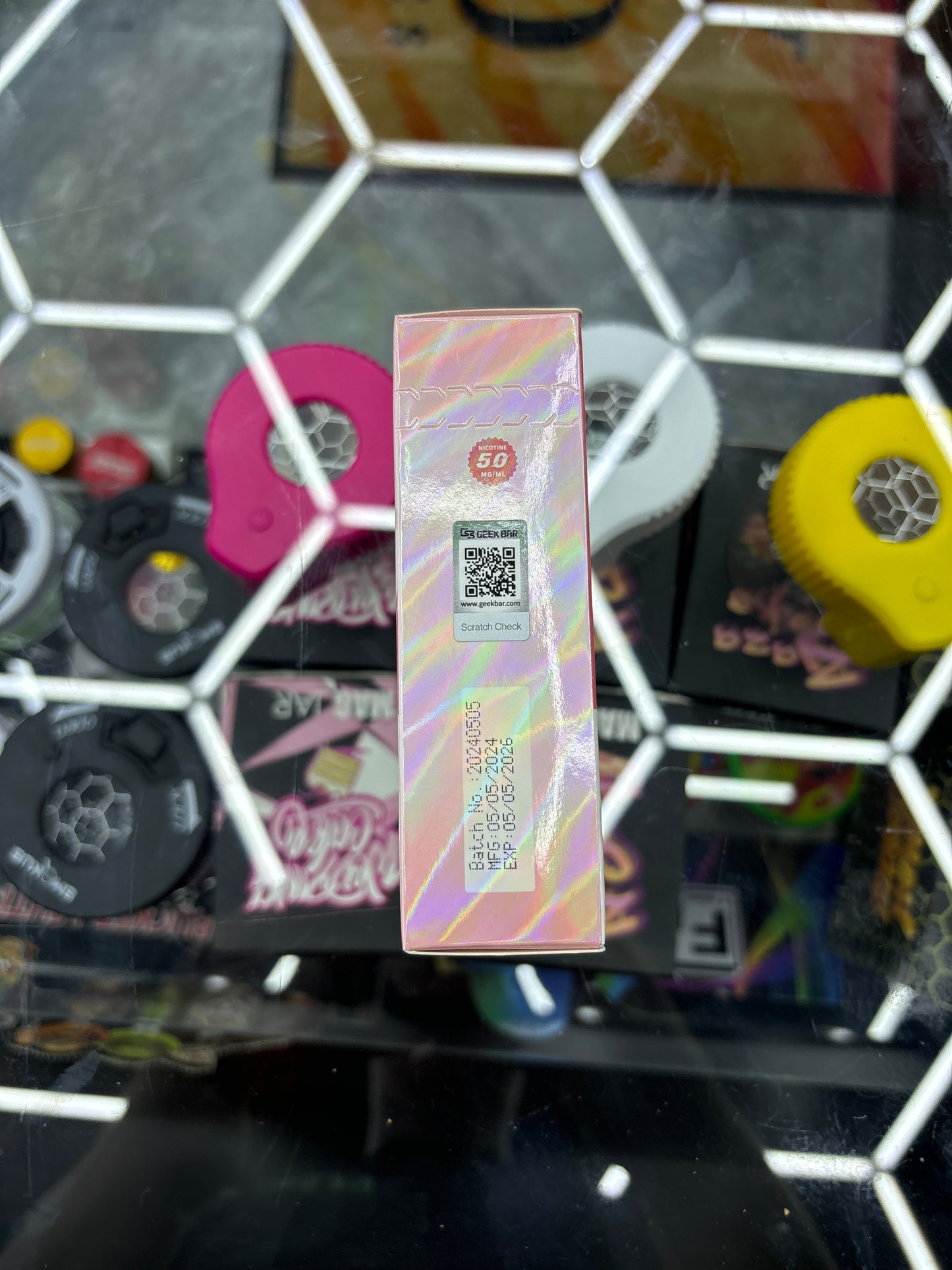 Geek bar skyview peach raspberry