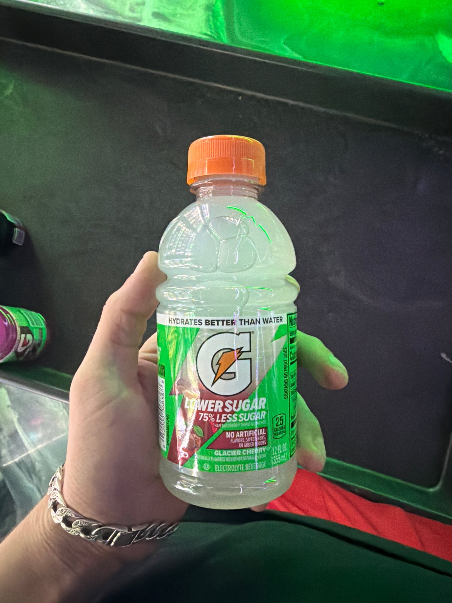 Gatorade lower sugar glacier cherry