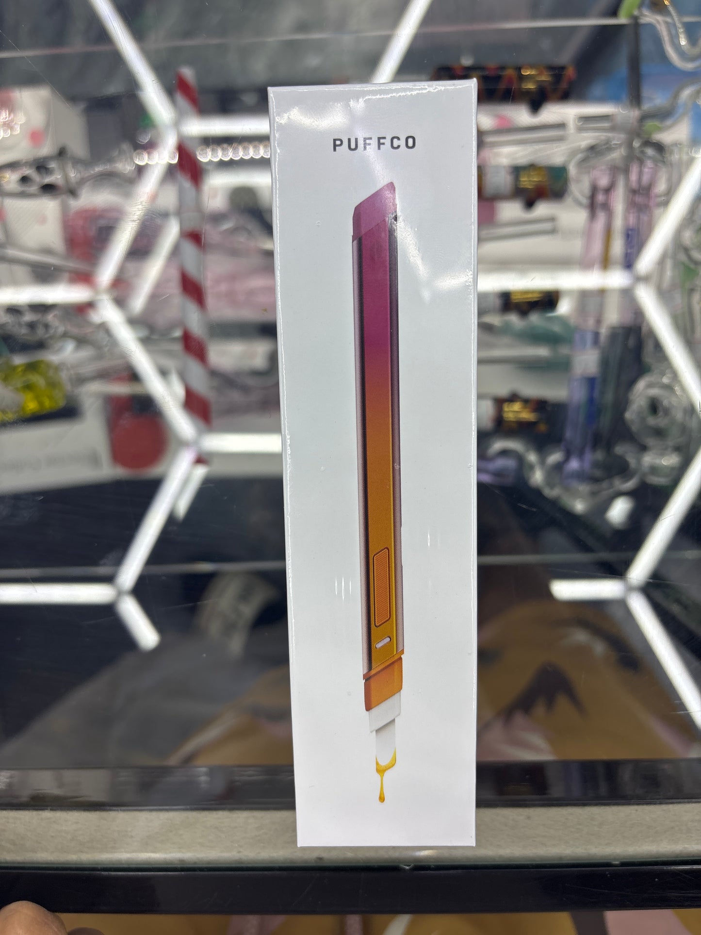 Puffco hot knife pink and orange