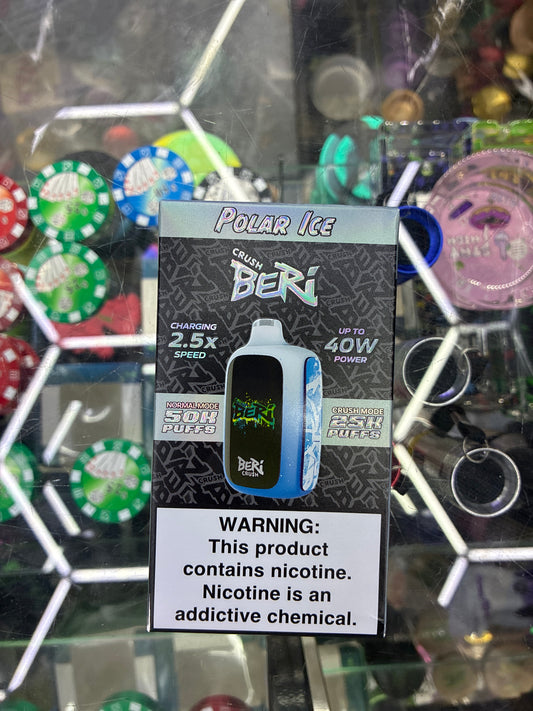 Crush beri polar ice 50k puffs