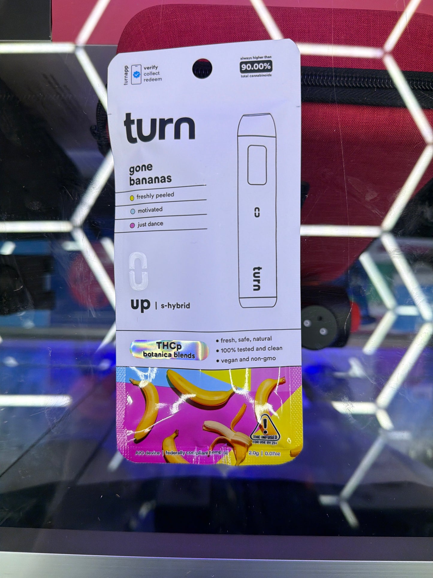 Turn Thcp botanica blends 2g disposable Sativa/Hybrid gone bananas