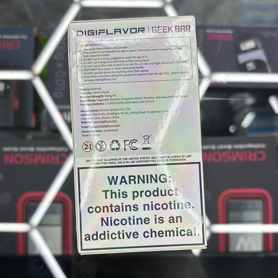 Geekbar 20,000 puffs watermelon ice