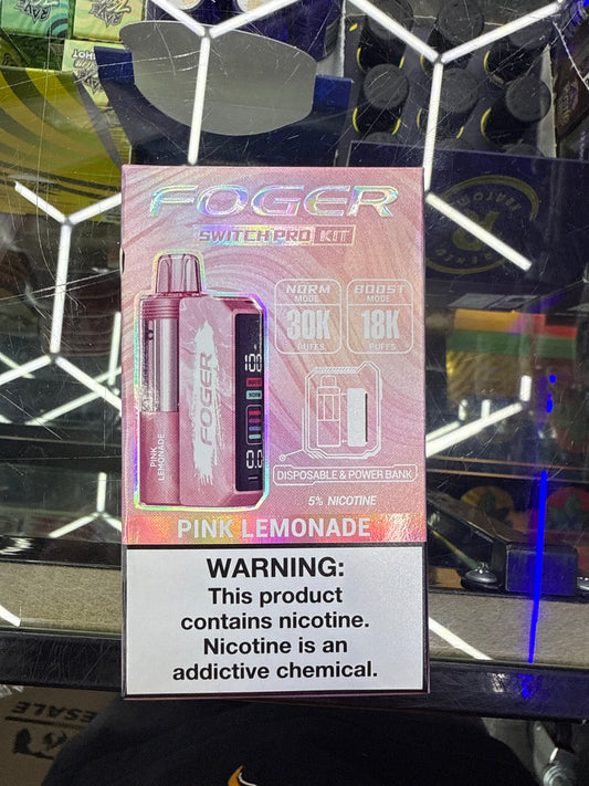 Fogger switch pod kit pink lemonade 30k