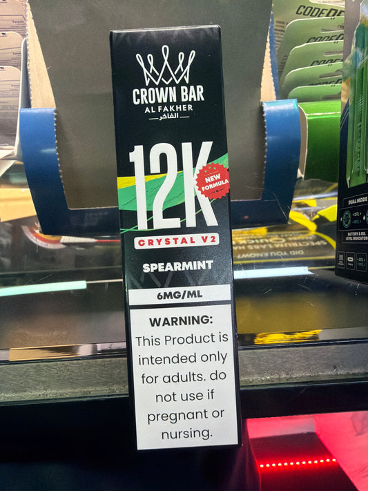 Al Fakher Crown Bar 12k crystal v2 spearmint