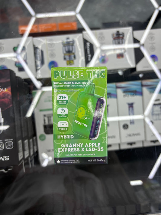 Pulse thc granny apple express XLSD 25 hybrid 5G