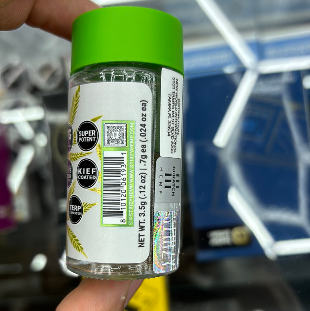 Stizzy 40s hhc pineapple express 1000mg five count pre-roll live resin