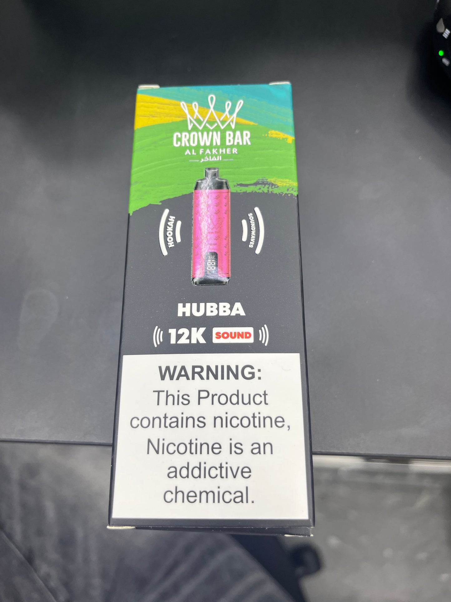 Al fakher crown bar hubba sound edition 12kpuffs