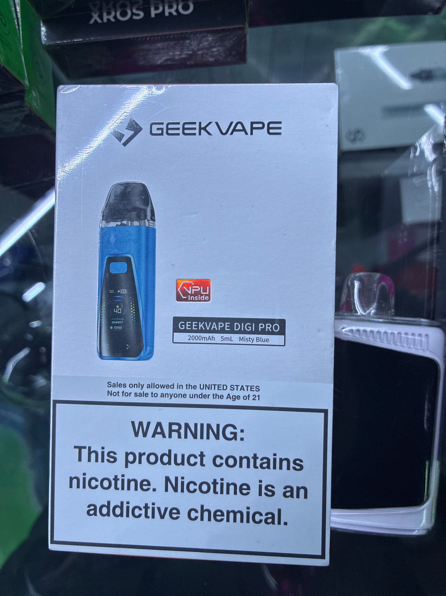 Geekvape digi pro misty blue
