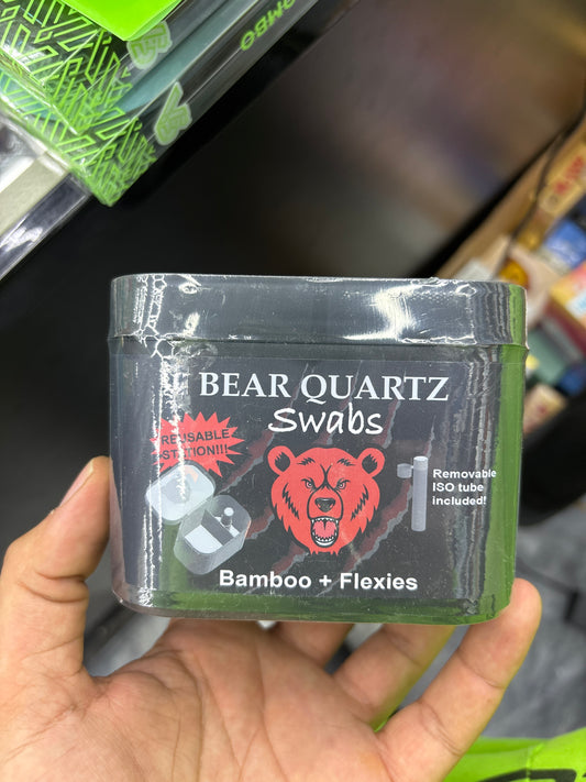 Bear quartz swabs