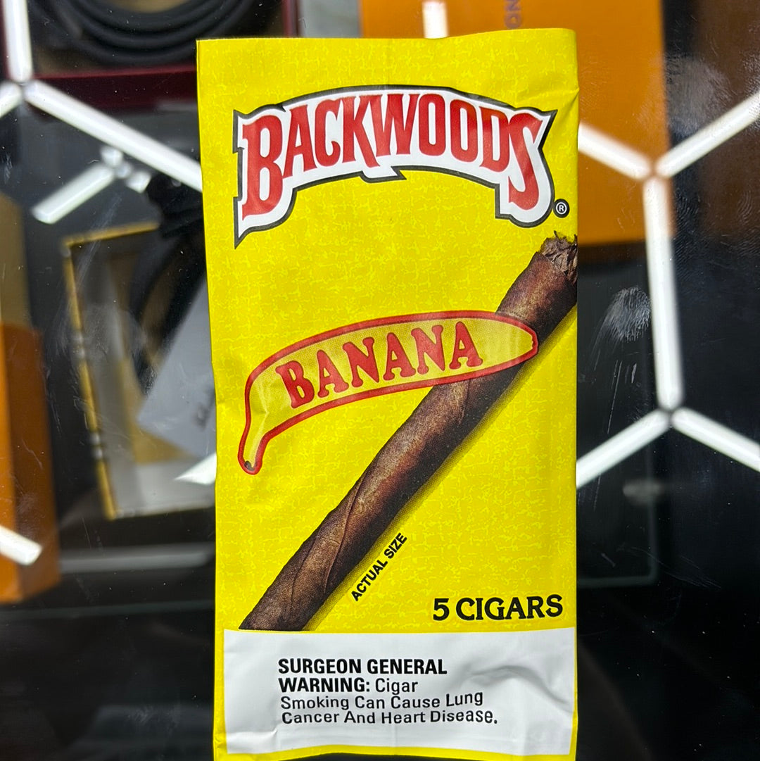 Backwoods 5 cigars banana
