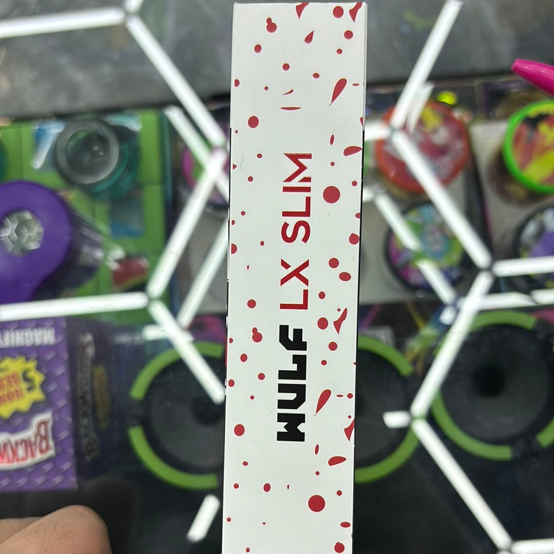 Wulf LX slim dry herb, vaporizer, white blood, mark color