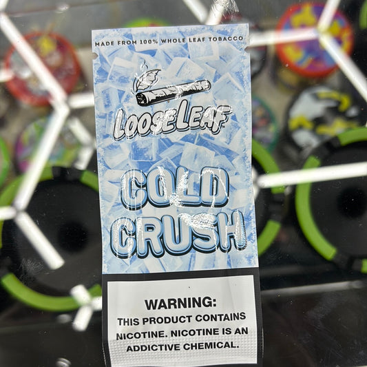Loose leaf cold crush blend