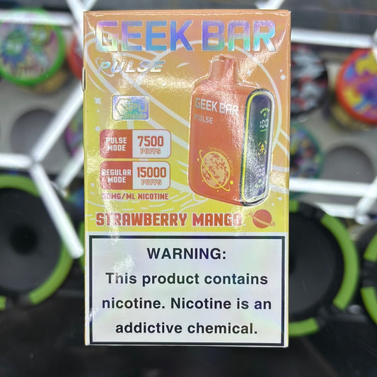 Geek bar pulse strawberry mango