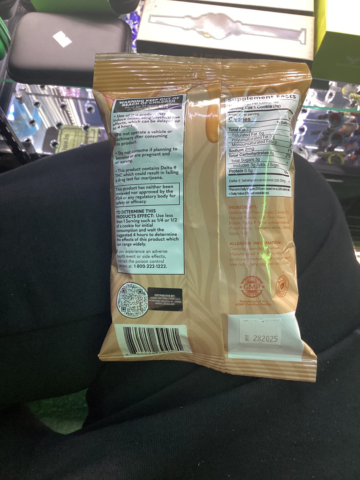 D9THC peanut butter 200 mg cookies 20mg per