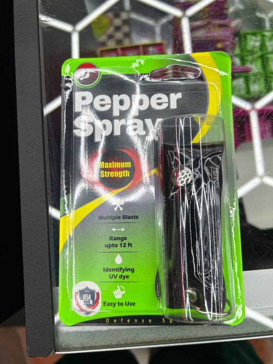 Cheetah Pepper spray defense spray black