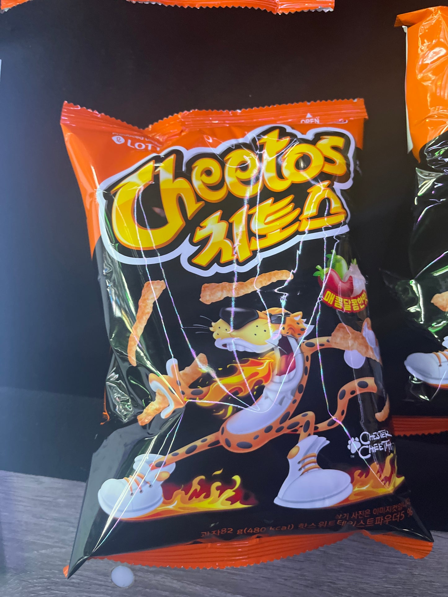 Spicy Korean Cheetos