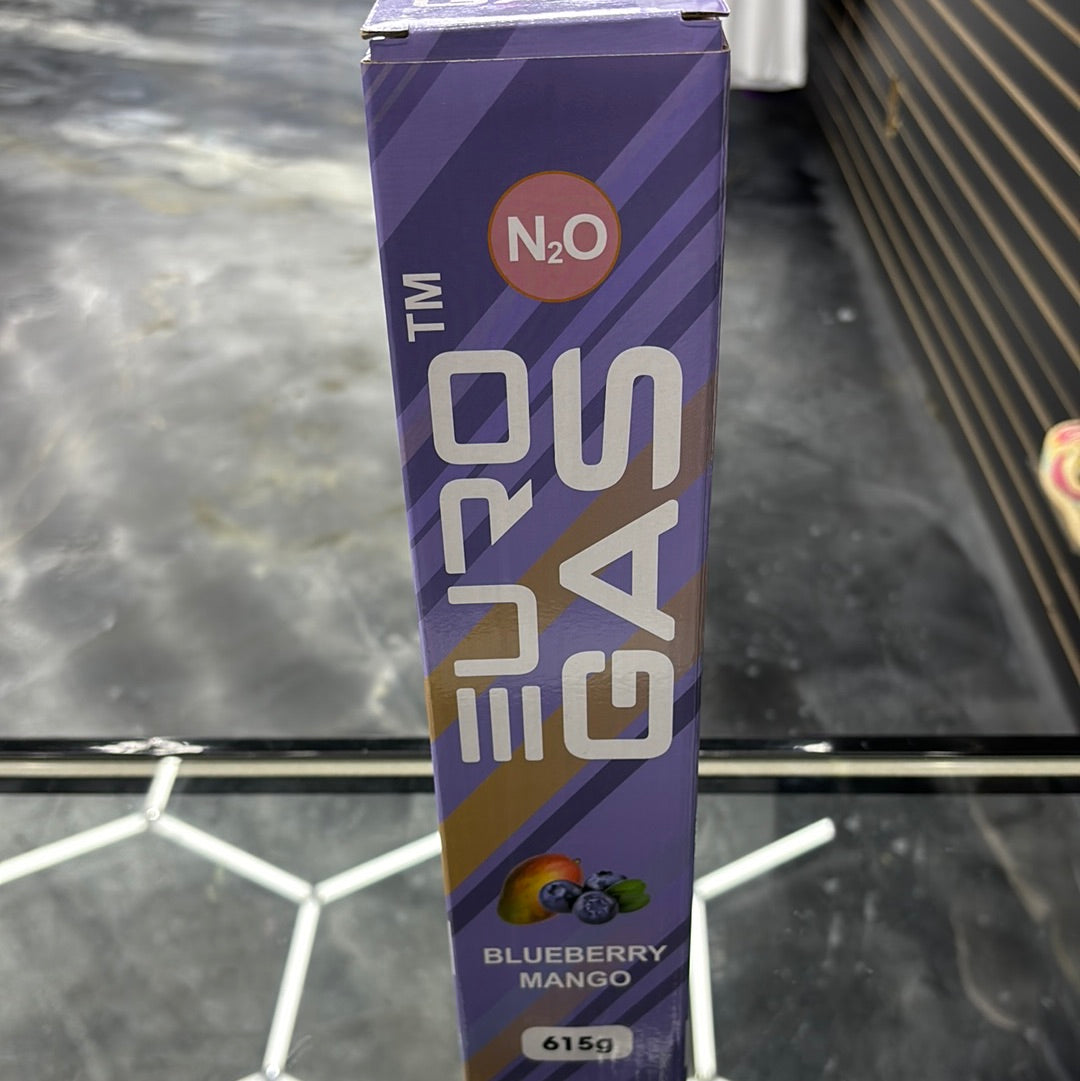 Euro gas blueberry mango, 615G