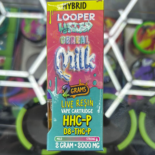 Looper lifted series cereal milk,2g live resin hybrid