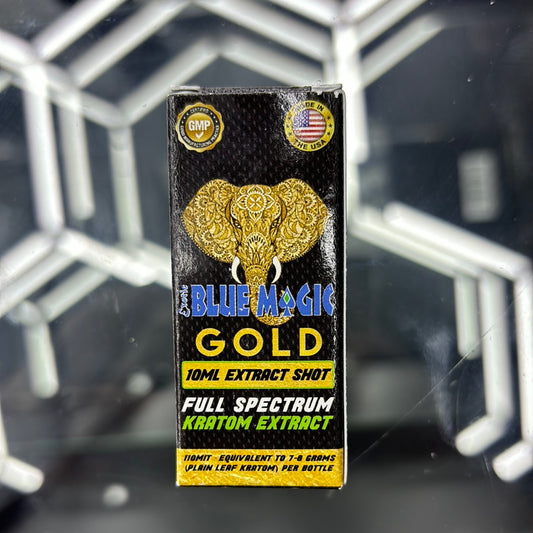 Blue magic gold 10 ML extract shop, full spectrum, Kratom extract