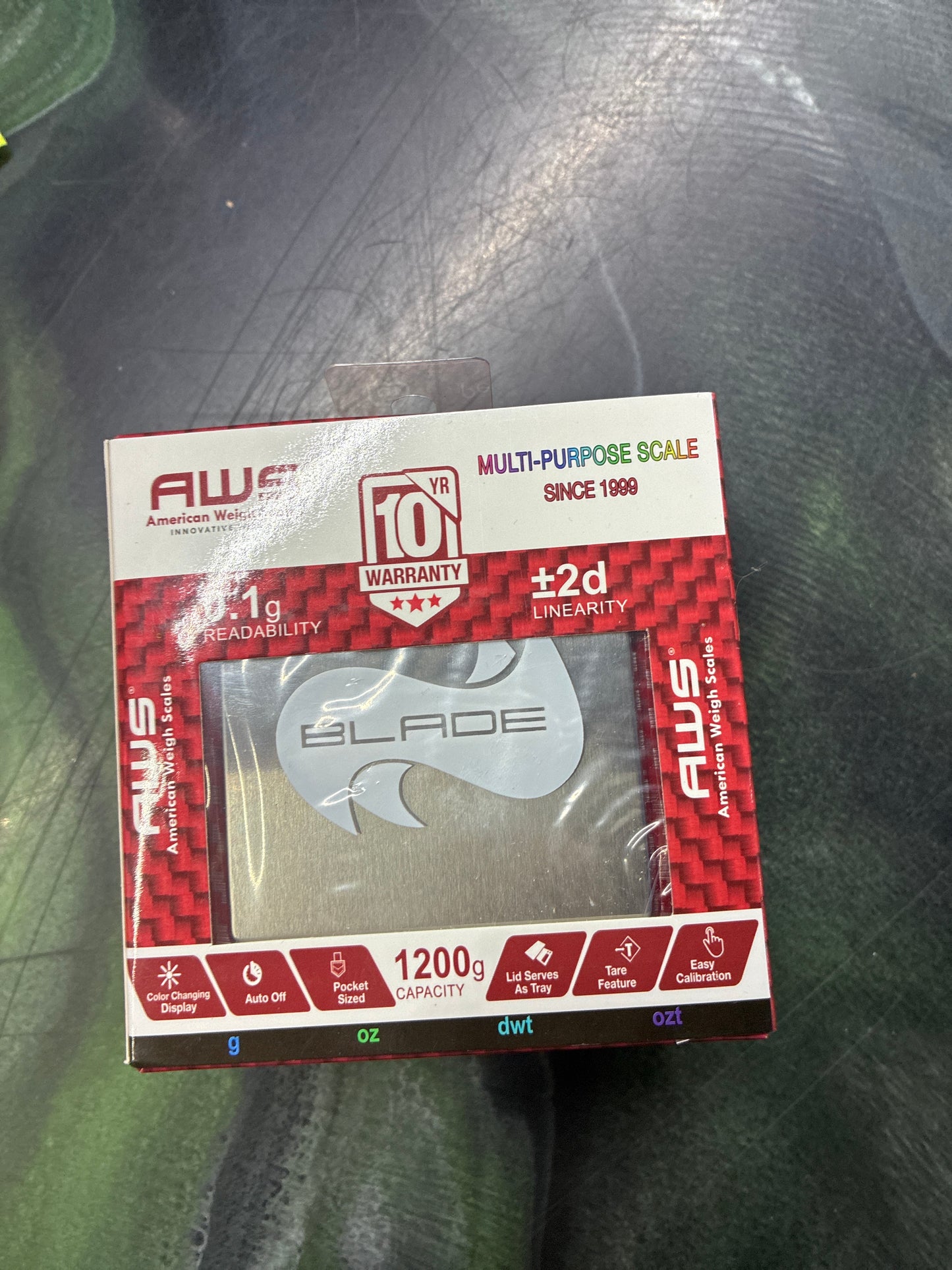 Aws multi purpose scale 1200gx.1g red