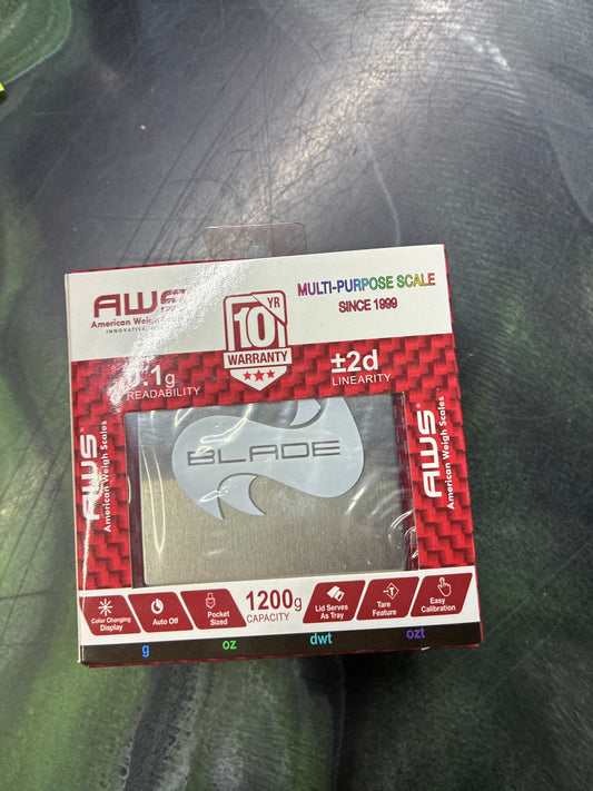Aws multi purpose scale 1200gx.1g red