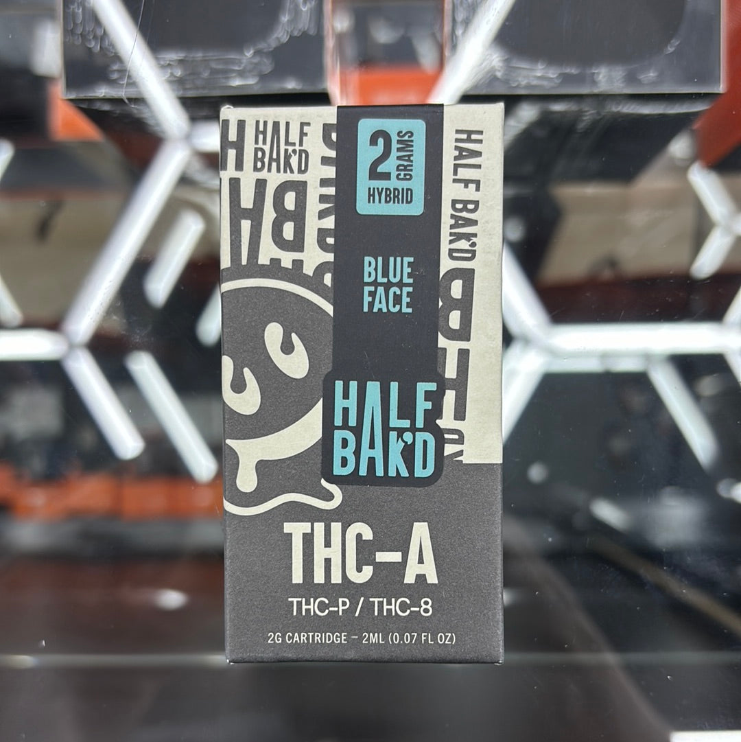 Half bakd blue face 2g hybrid THCA